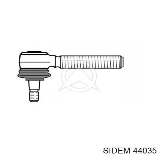 Наконечник тяги КПП 44035 Sidem