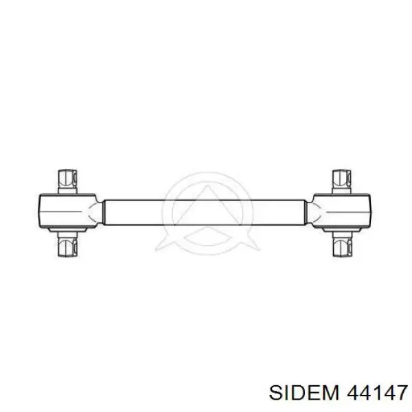 Тяга поперечная реактивная задней подвески 44147 Sidem