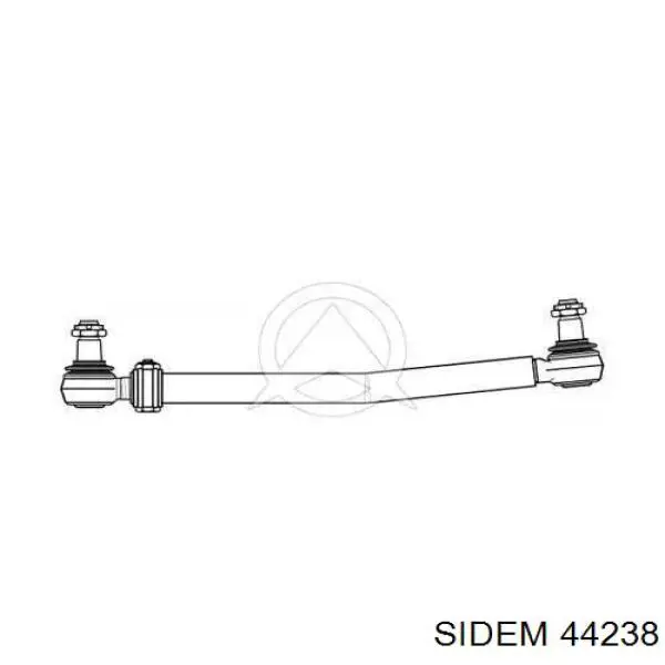 Тяга рулевая в сборе 44238 Sidem