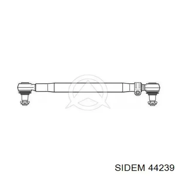 Тяга рулевая в сборе 44239 Sidem