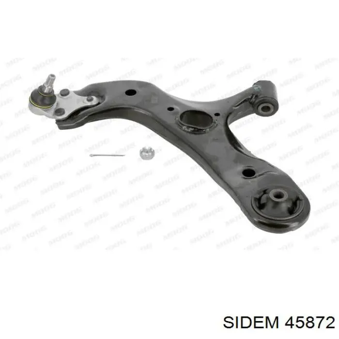 Левый рычаг передней нижней подвески Sidem 45872 цена, от 82.74 USD