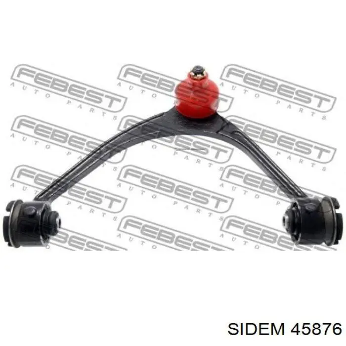 Рычаг передней подвески верхний левый Sidem 45876 цена, от 87.17 USD
