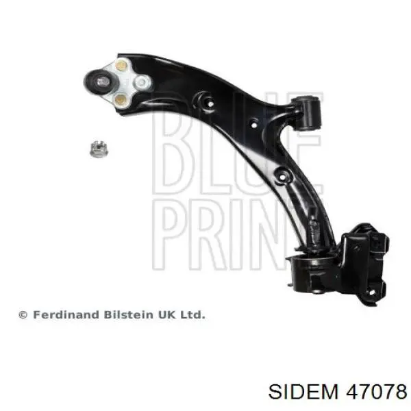 Левый рычаг передней нижней подвески Sidem 47078 цена, от 143.92 USD
