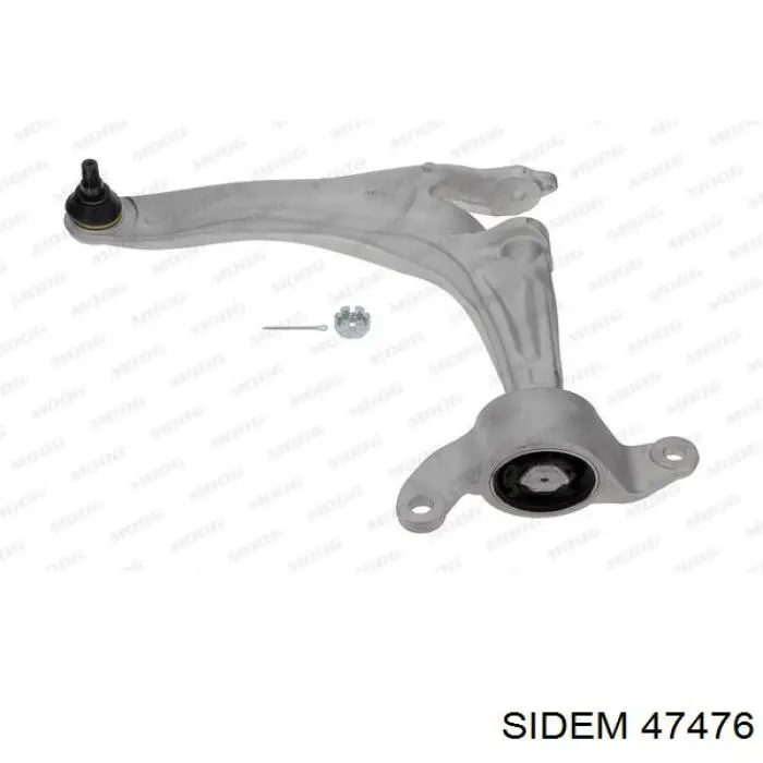 Левый рычаг передней нижней подвески Sidem 47476 цена, от 164.16 USD
