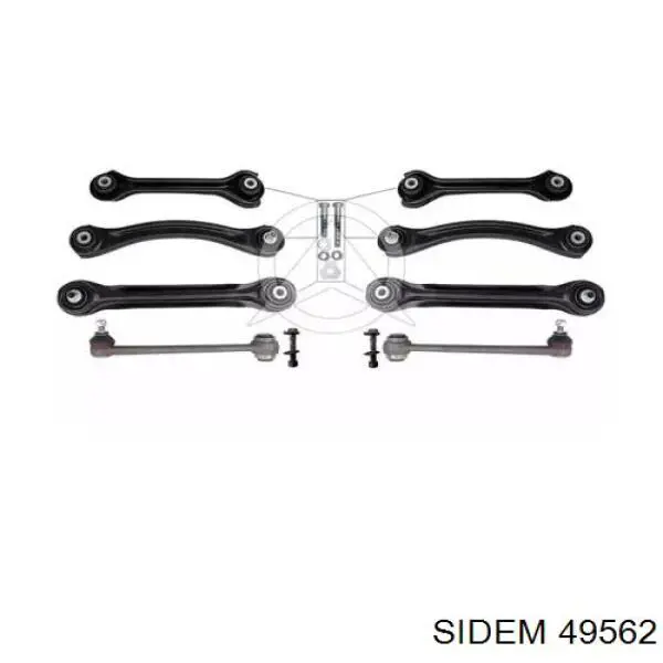 Комплект рычагов задней подвески Sidem 49562 цена, от 213.98 USD
