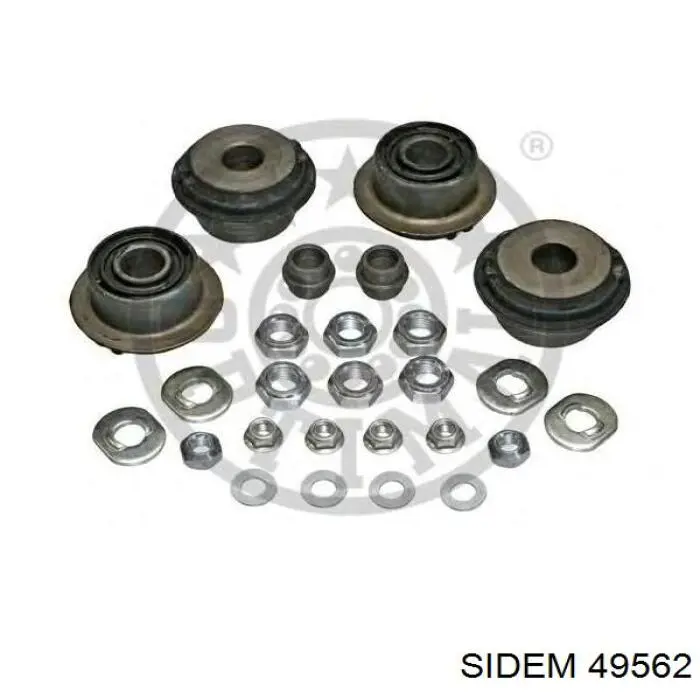 Комплект рычагов задней подвески 49562 Sidem
