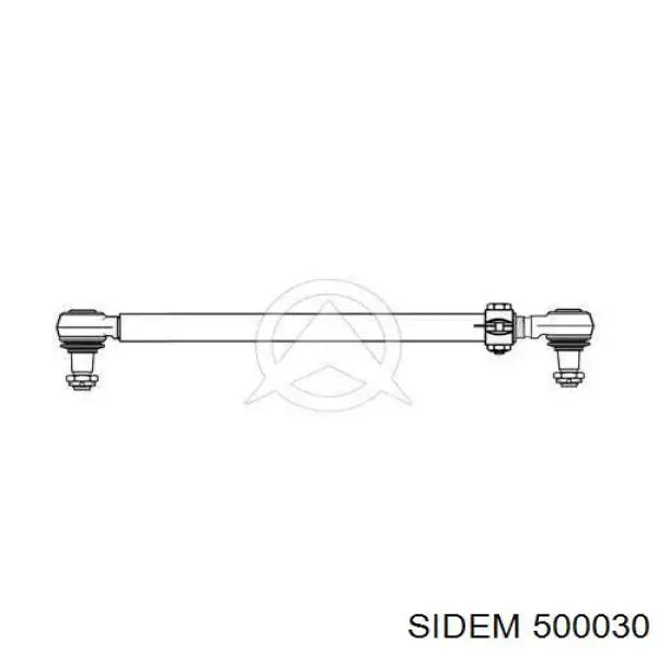 Тяга рулевая передней подвески продольная 500030 Sidem