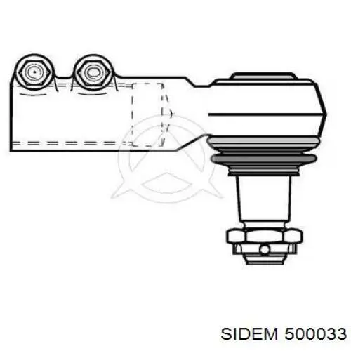 Рулевой наконечник 500033 Sidem