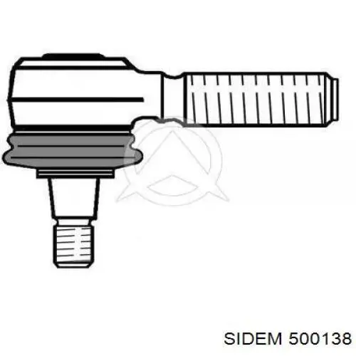 Наконечник тяги КПП 500138 Sidem