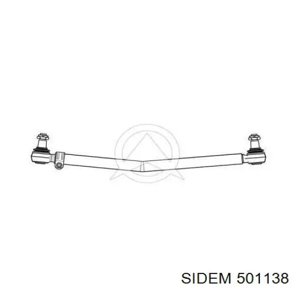 A3523302503 Mercedes Рулевая тяга в сборе