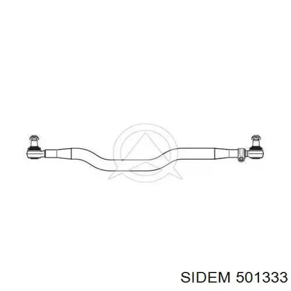 Тяга рулевая в сборе 501333 Sidem
