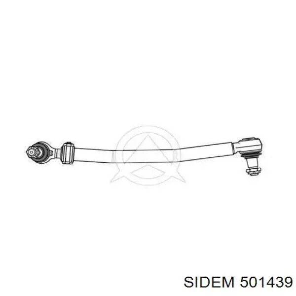 Тяга рулевая передней подвески продольная 501439 Sidem