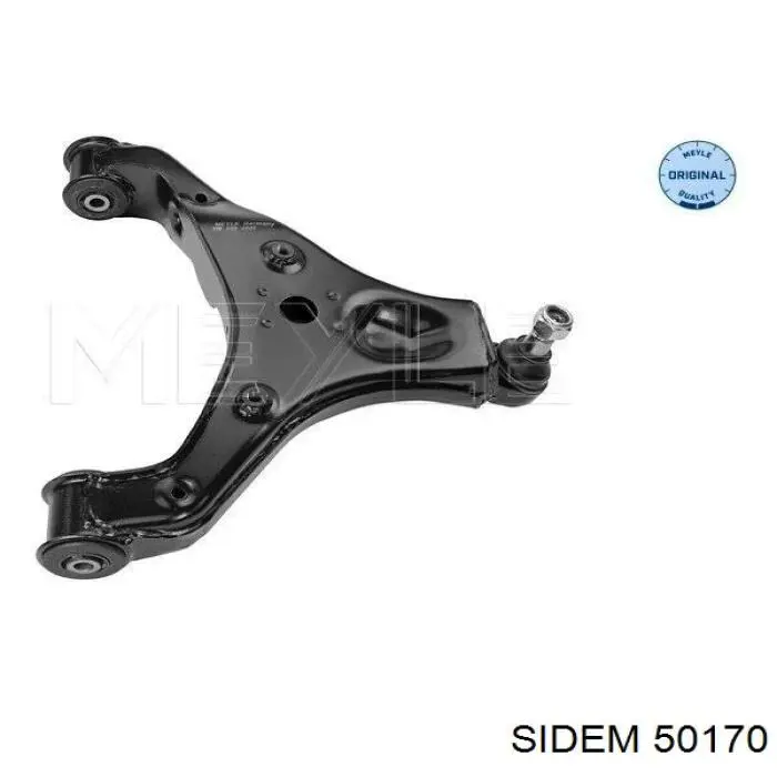 Левый рычаг передней нижней подвески Sidem 50170 цена, от 112.80 USD
