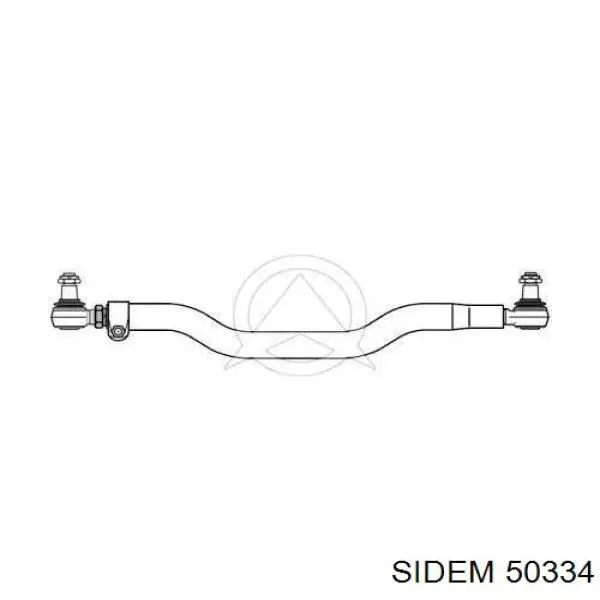 Тяга рулевая в сборе 50334 Sidem