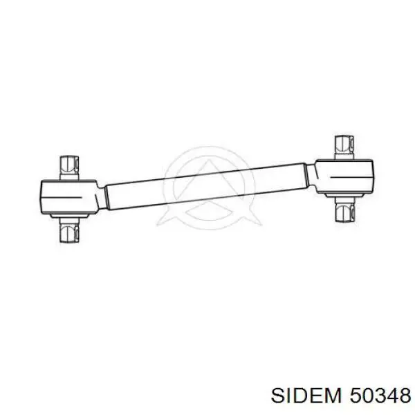 Тяга поперечная реактивная задней подвески 50348 Sidem