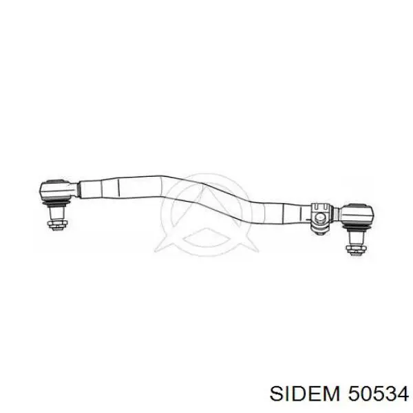 Тяга рулевая передней подвески продольная 50534 Sidem
