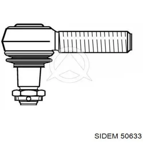 Наконечник продольной рулевой тяги 50633 Sidem