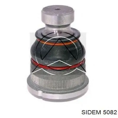 Нижняя правая шаровая опора 5082 Sidem