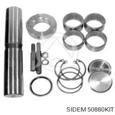 Ремкомплект шкворня поворотного кулака 50880KIT Sidem