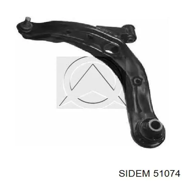 Левый рычаг передней нижней подвески Sidem 51074 цена, от 64.24 USD