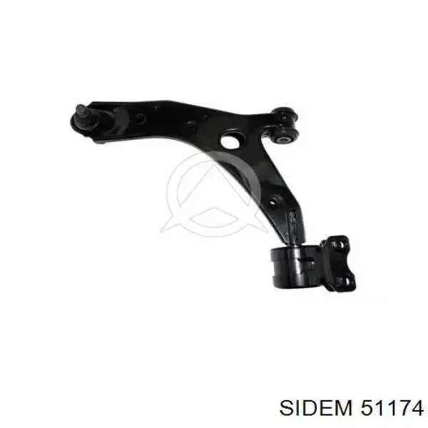 Левый рычаг передней нижней подвески Sidem 51174 цена, от 46.73 USD