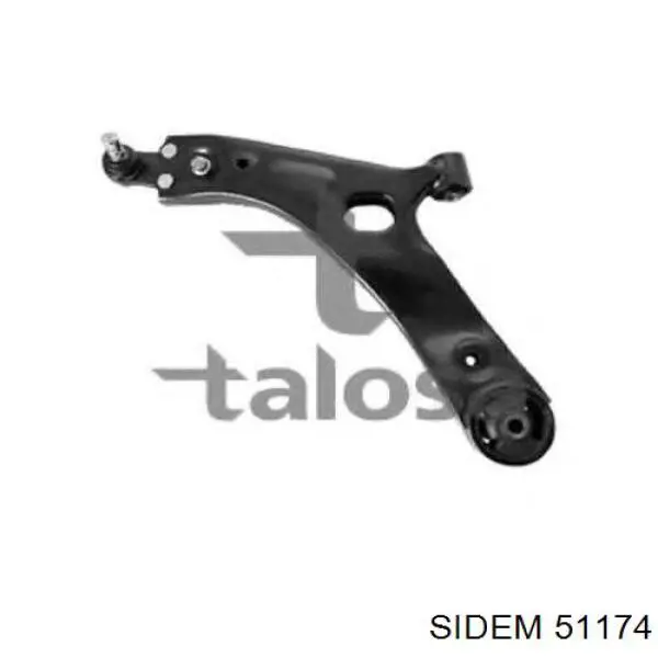 Левый рычаг передней нижней подвески Sidem 51174 цена, от 46.73 USD