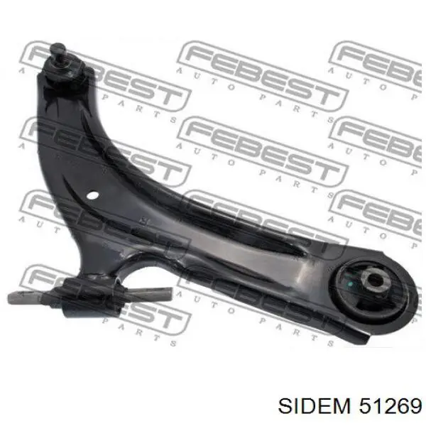 Тяга переднего стабилизатора Sidem 51269 цена, от 11.40 USD
