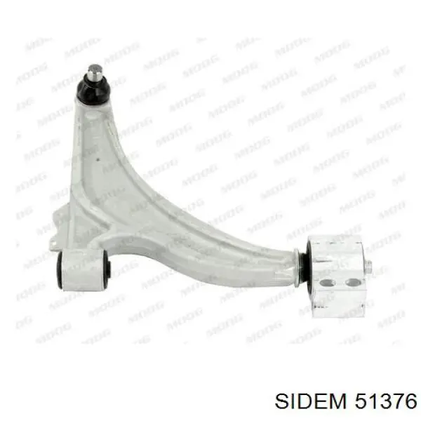 Левый рычаг передней нижней подвески Sidem 51376 цена, от 46.65 USD