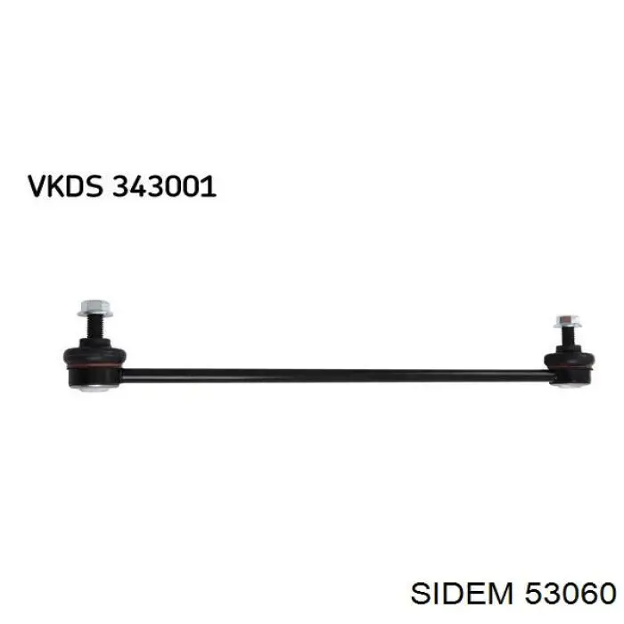 Тяга переднего стабилизатора Sidem 53060 цена, от 8.44 USD