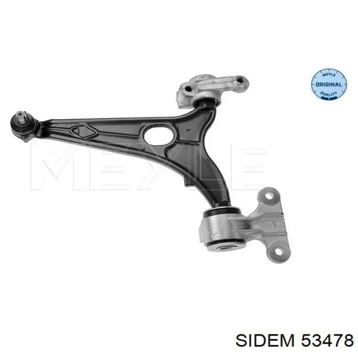 Левый рычаг передней нижней подвески Sidem 53478 цена, от 122.87 USD