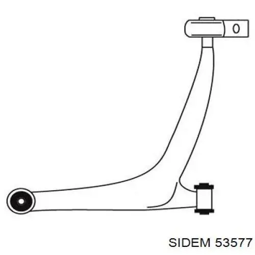 Нижний рычаг 53577 Sidem