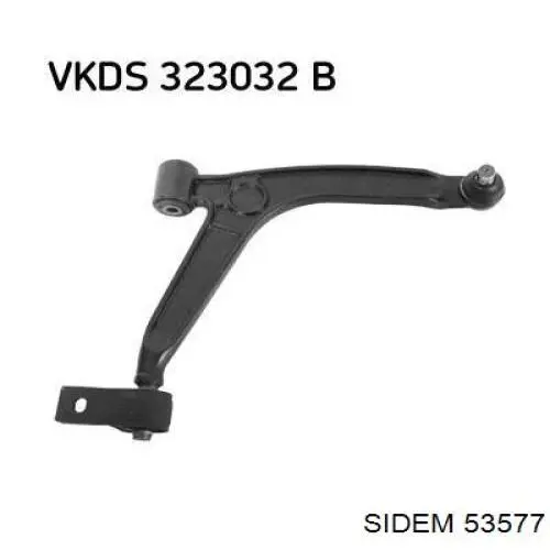 Правый рычаг передней нижней подвески Sidem 53577 цена, от 49.30 USD