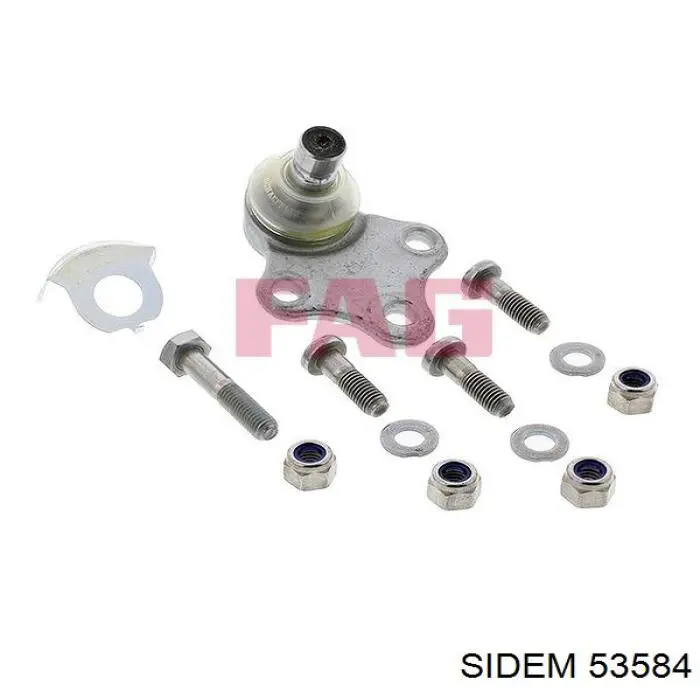 Шаровая опора, нижняя Sidem 53584 цена, от 11.59 USD