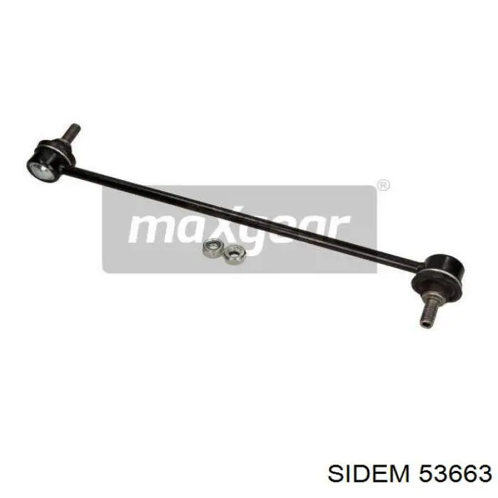 Тяга переднего стабилизатора Sidem 53663 цена, от 14.61 USD