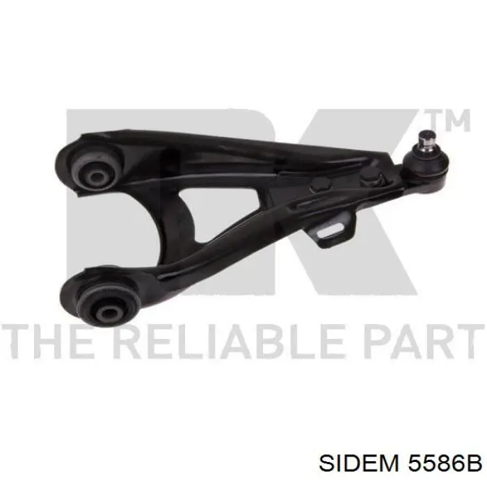 Правый рычаг передней нижней подвески Sidem 5586B цена, от 36.51 USD