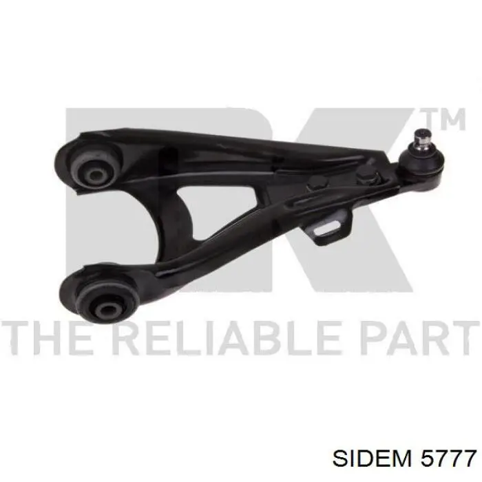 Правый рычаг передней нижней подвески Sidem 5777 цена, от 42.84 USD