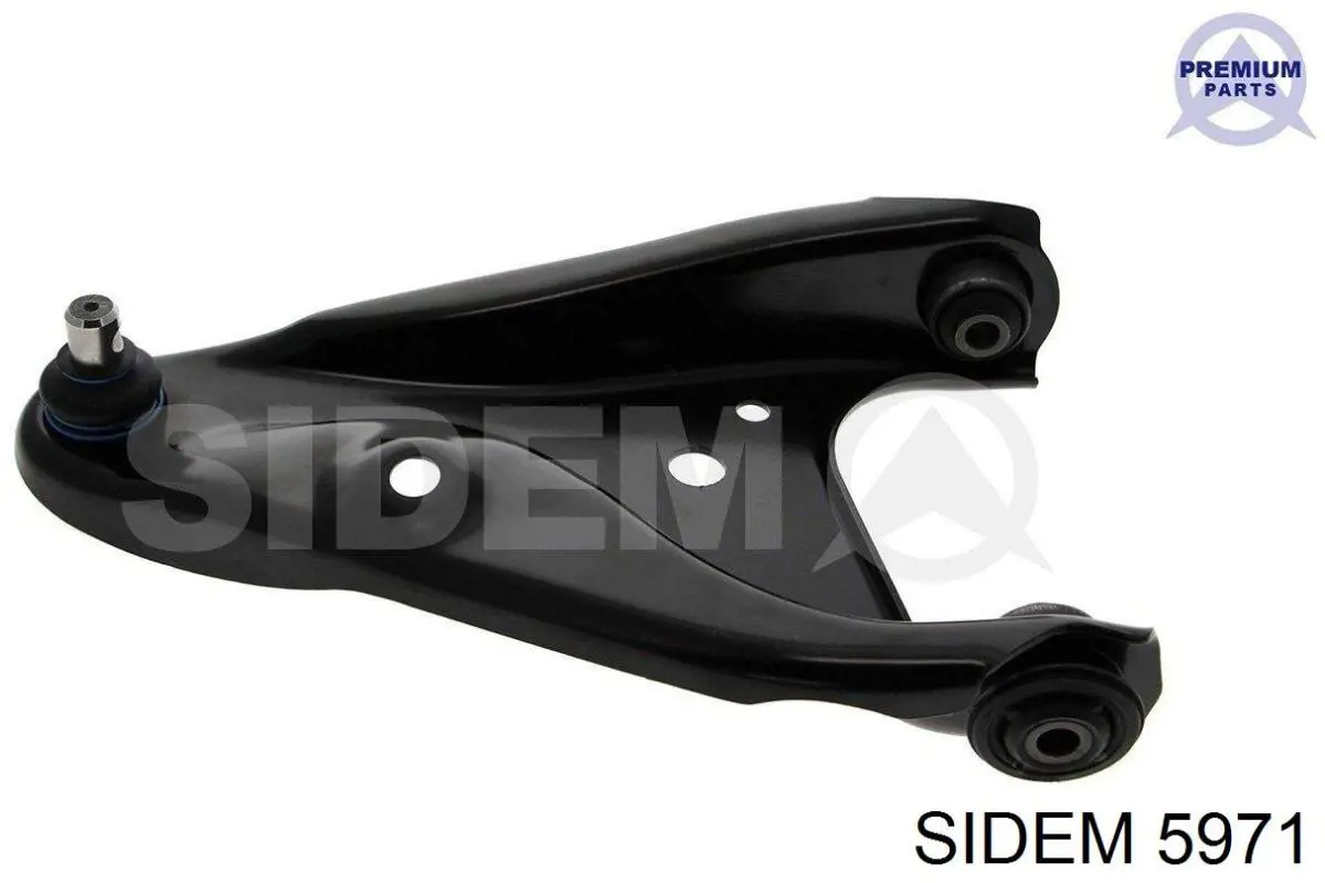 Правый рычаг передней нижней подвески Sidem 5971 цена, от 41.45 USD