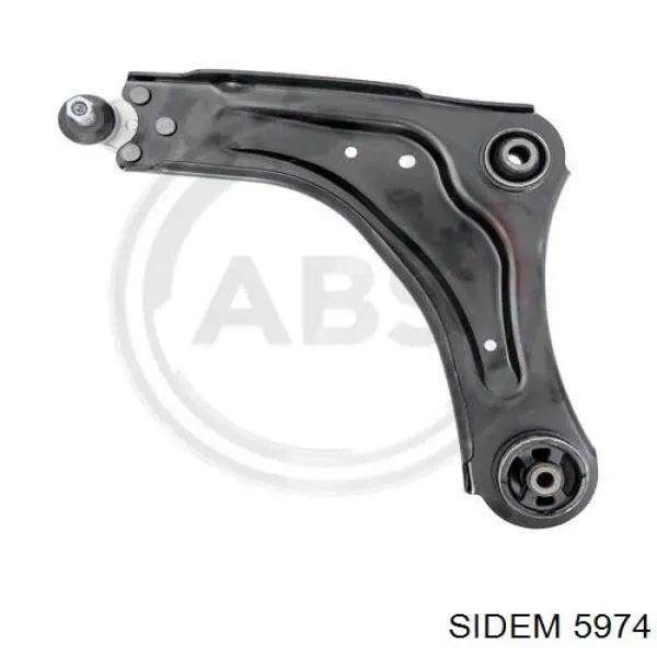 Левый рычаг передней нижней подвески Sidem 5974 цена, от 59.73 USD