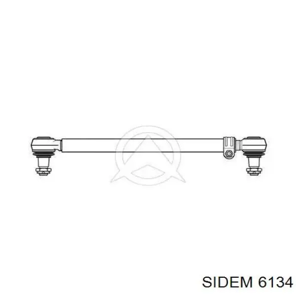 Тяга рулевая передней подвески продольная 6134 Sidem