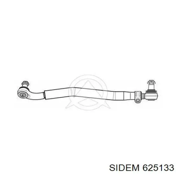 Тяга рулевая передней подвески продольная 625133 Sidem