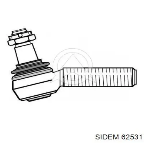 Наконечник поперечной рулевой тяги 62531 Sidem