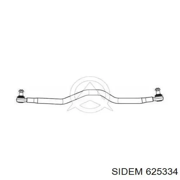 Тяга рулевая в сборе 625334 Sidem
