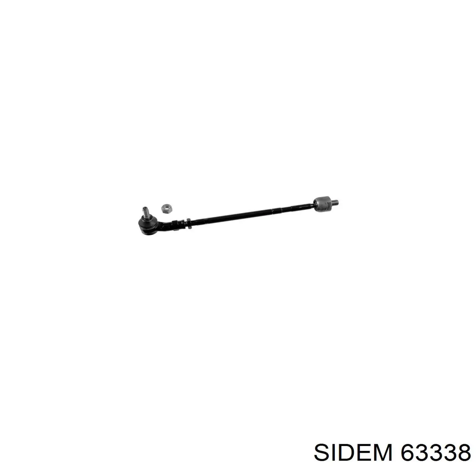 Тяга рулевая в сборе левая 63338 Sidem