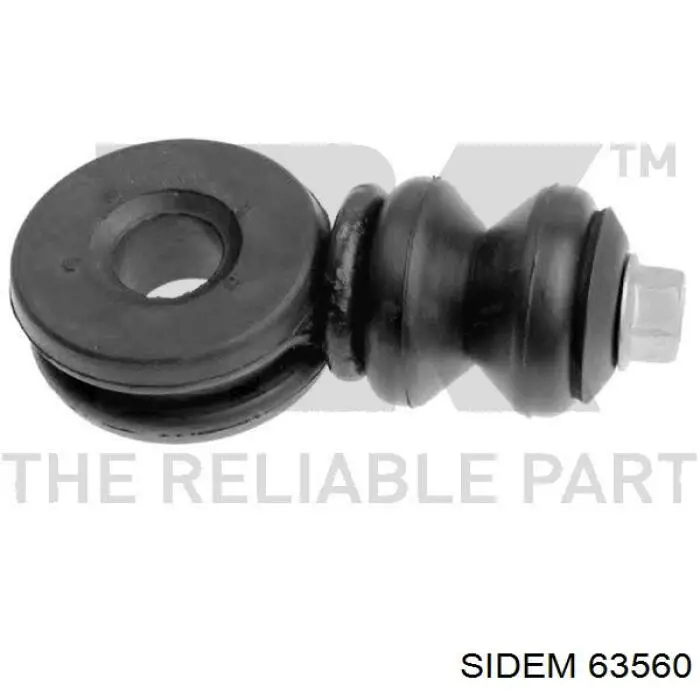 Тяга переднего стабилизатора Sidem 63560 цена, от 5.87 USD