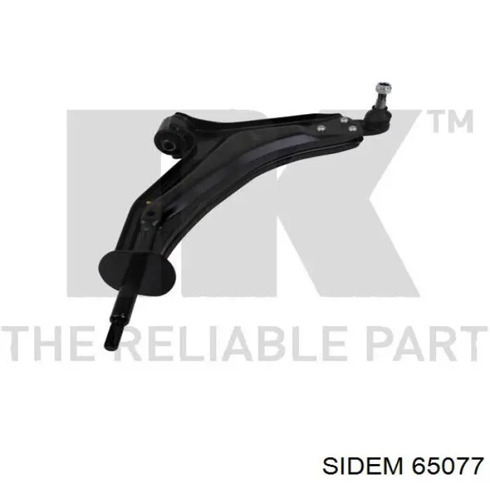 Правый рычаг передней нижней подвески Sidem 65077 цена, от 99.16 USD