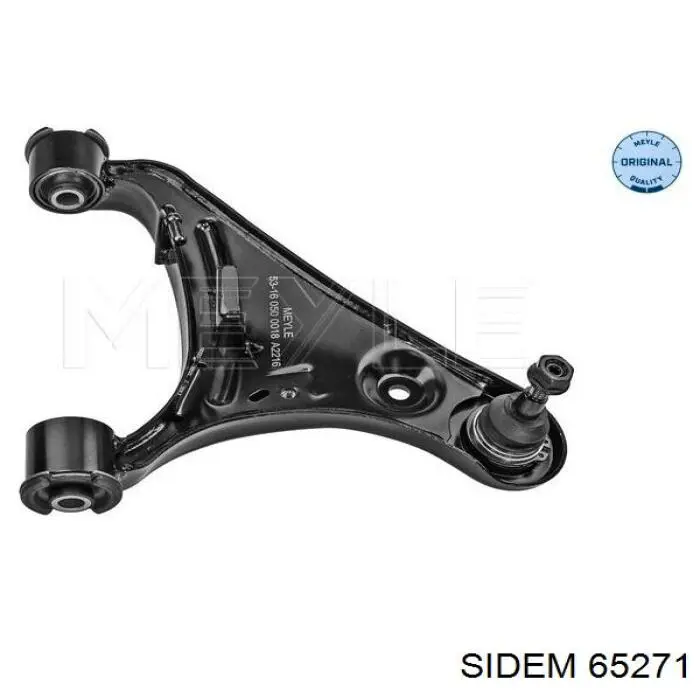 Рычаг передней подвески верхний правый Sidem 65271 цена, от 80.23 USD