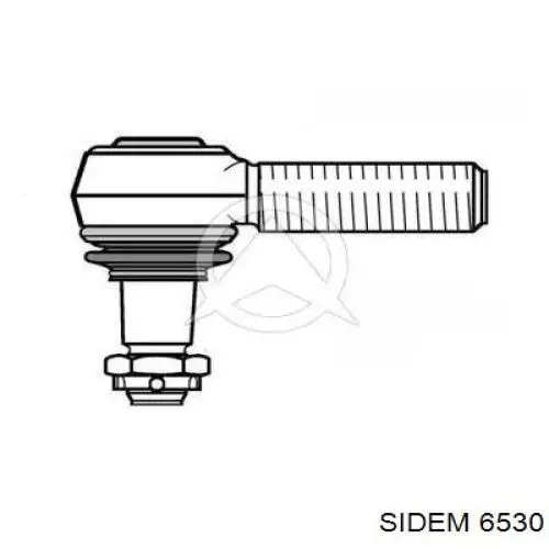 Наконечник поперечной рулевой тяги 6530 Sidem