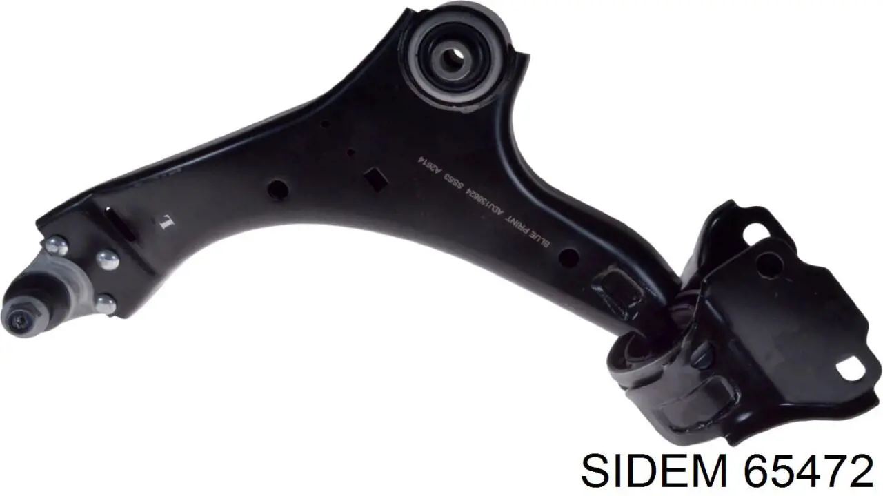 Левый рычаг передней нижней подвески Sidem 65472 цена, от 108.71 USD