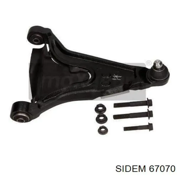 Левый рычаг передней нижней подвески Sidem 67070 цена, от 67.03 USD