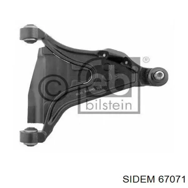 Правый рычаг передней нижней подвески Sidem 67071 цена, от 68.71 USD